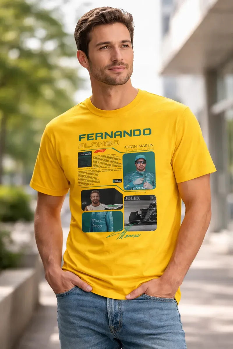 D_654768-MLU109200743649_032026-O.jpg Remera: F1 Fernando Alonso Aston Martin Memoestampados