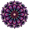 D_658313-MLU77113484910_062024-O.jpg Vinilo Impreso Y Troquelado. Diseño Mandala Tamaño 70 Cm,