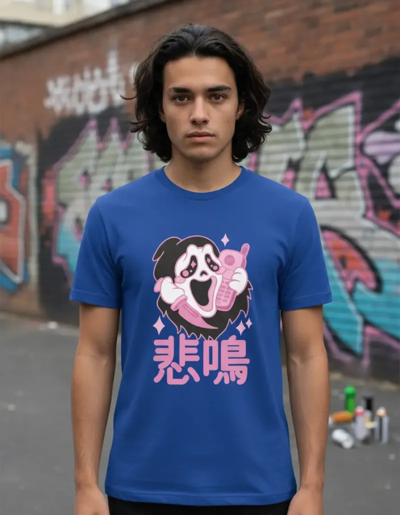 Remera: Scream Kawai Memoestampados