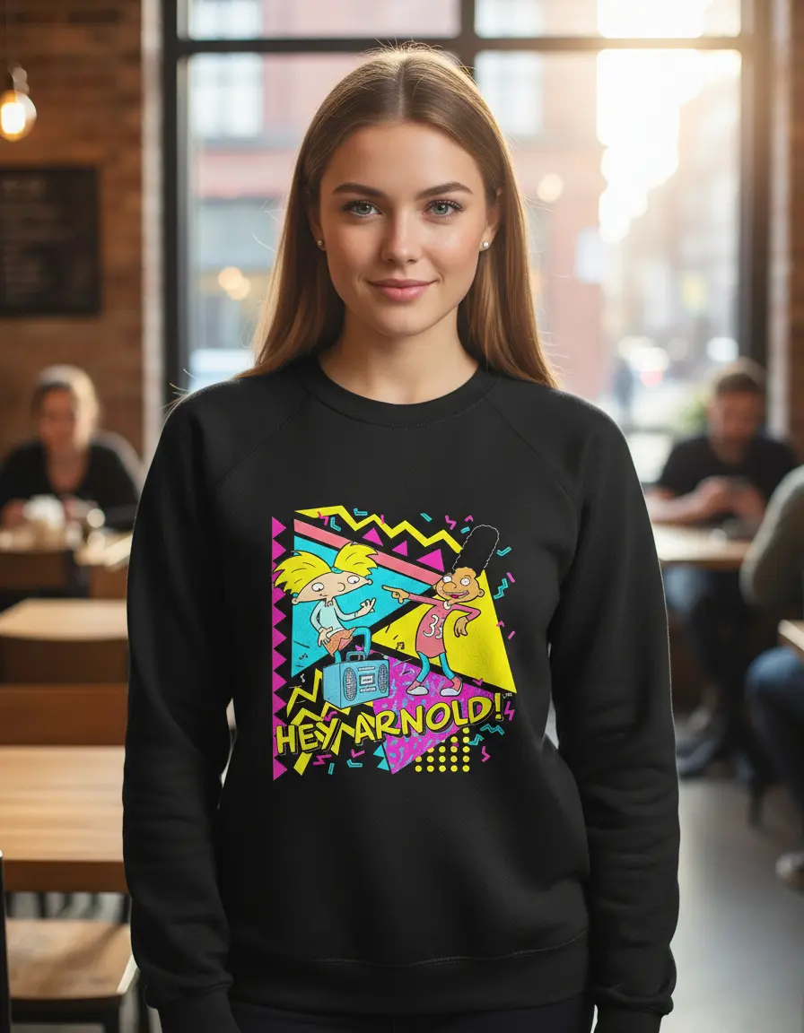 Buzo Oye Arnold Memoestampados