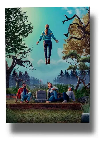 Cuadro Stranger Things 904 40x53 Mdf Memoestampados