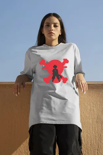 Remera: Luffy Silueta Memoestampados