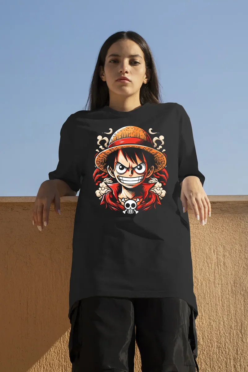 D_663146-MLU80053842806_102024-O.jpg Remera: One Piece Luffy 01 Memoestampados