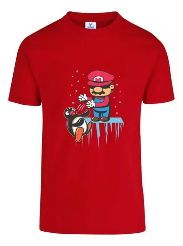 D_666980-MLU78273875241_082024-O.jpg Remera: Mario 64 Penguin Memoestampados