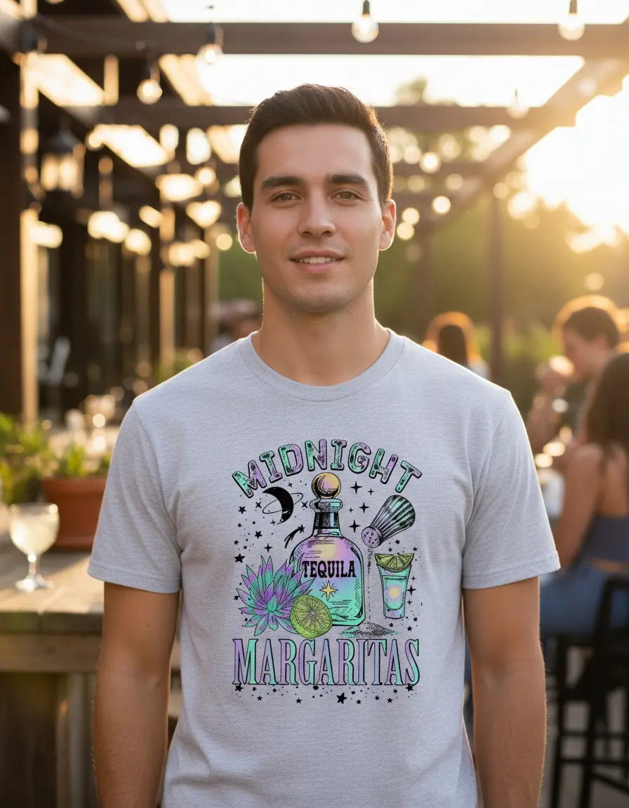 Remera Midnight Margaritas Memoestampados