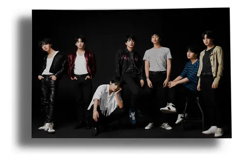 Cuadro Bts 912 70x100 Mdf Memoestampados