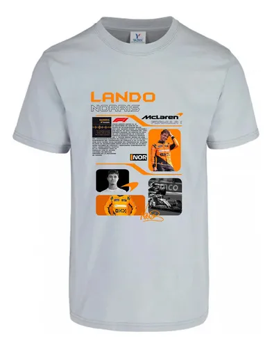 Remera: F1 Lando Norris Mclaren Memoestampados