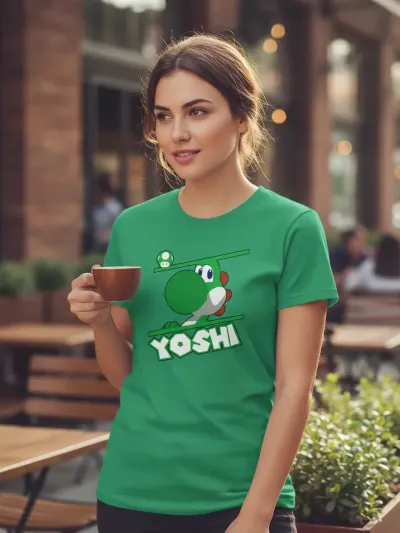 Remera: Yoshi Super Mario Memoestampados