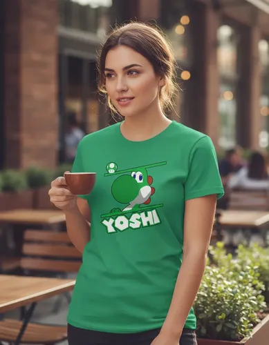 Remera: Yoshi Super Mario Memoestampados
