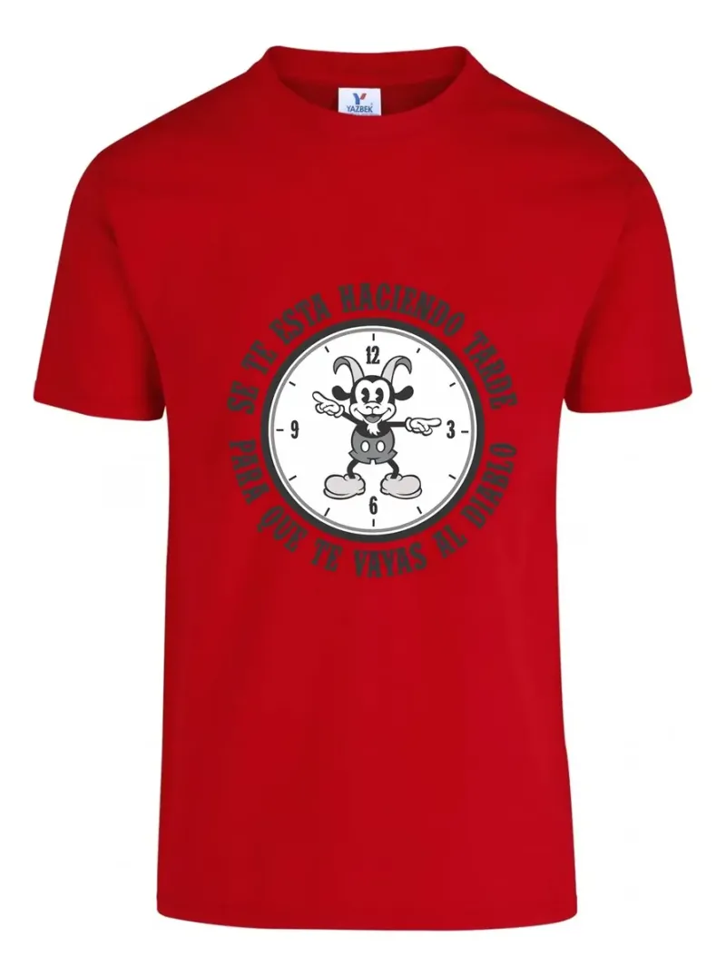 Remera: Se Te Esta Haciendo Tarde Memoestampados