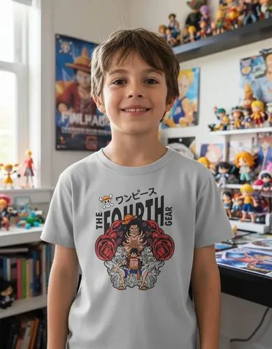 D_679705-MLU99216993613_112025-O.jpg Remera: The Fourth Gear Luffy Anime Memoestampados