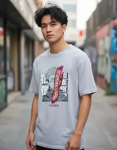 D_681270-MLU94688008309_102025-O.jpg Remera: Sukuna Jujutsu Kaisen Memoestampados