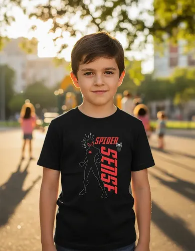 Remera: Spiderman Sense Memoestampados