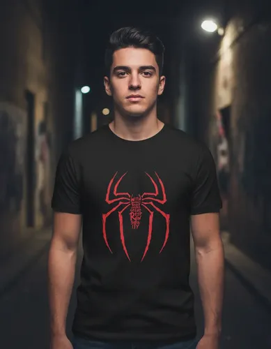 Remera: Spiderman Letter Memoestampados
