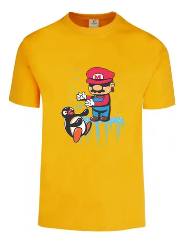 D_693152-MLU78047643110_082024-O.jpg Remera: Mario 64 Penguin Memoestampados