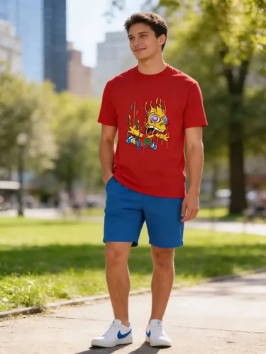 D_698693-MLU109118875521_032026-O.jpg Remera: Bart Simpsons Dibujos Memoestampados