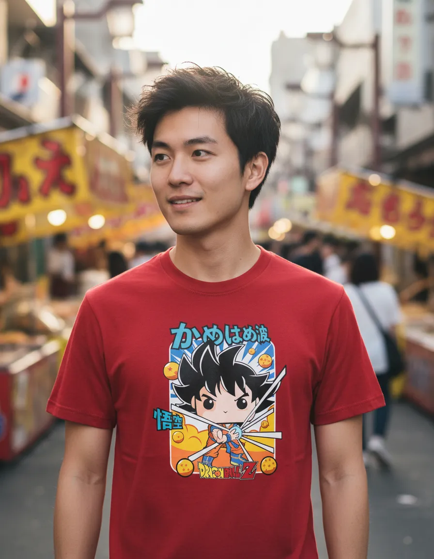 Remera: Dragon Ball Z Muñeco Memoestampados