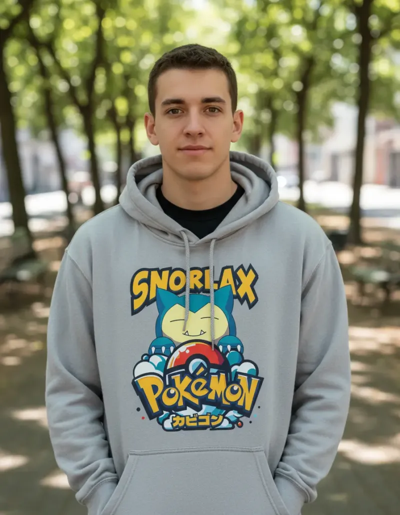 Canguro Snorlax Pokemon Memoestampados