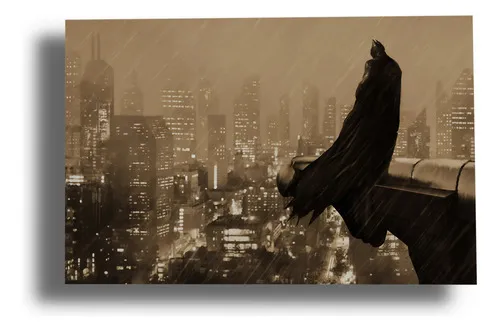 Cuadro Gotham 551 40x53 Mdf Memoestampados