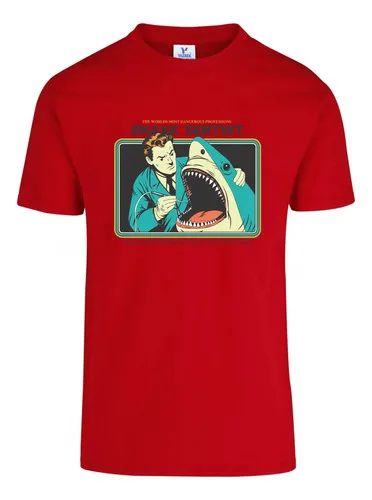 Remera: Shark Dentist Memoestampados