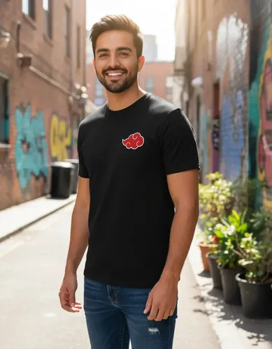 D_706003-MLU93976444039_102025-O.jpg Remera: Naruto Nube De Akatsuki
