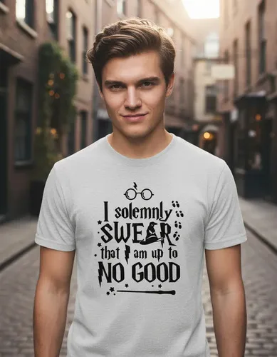 D_707374-MLU94138780731_102025-O.jpg Remera: Harry Potter Juro Solemnemente Que No Soy Bueno