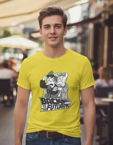Remera: Back To The Futurama Memoestampados