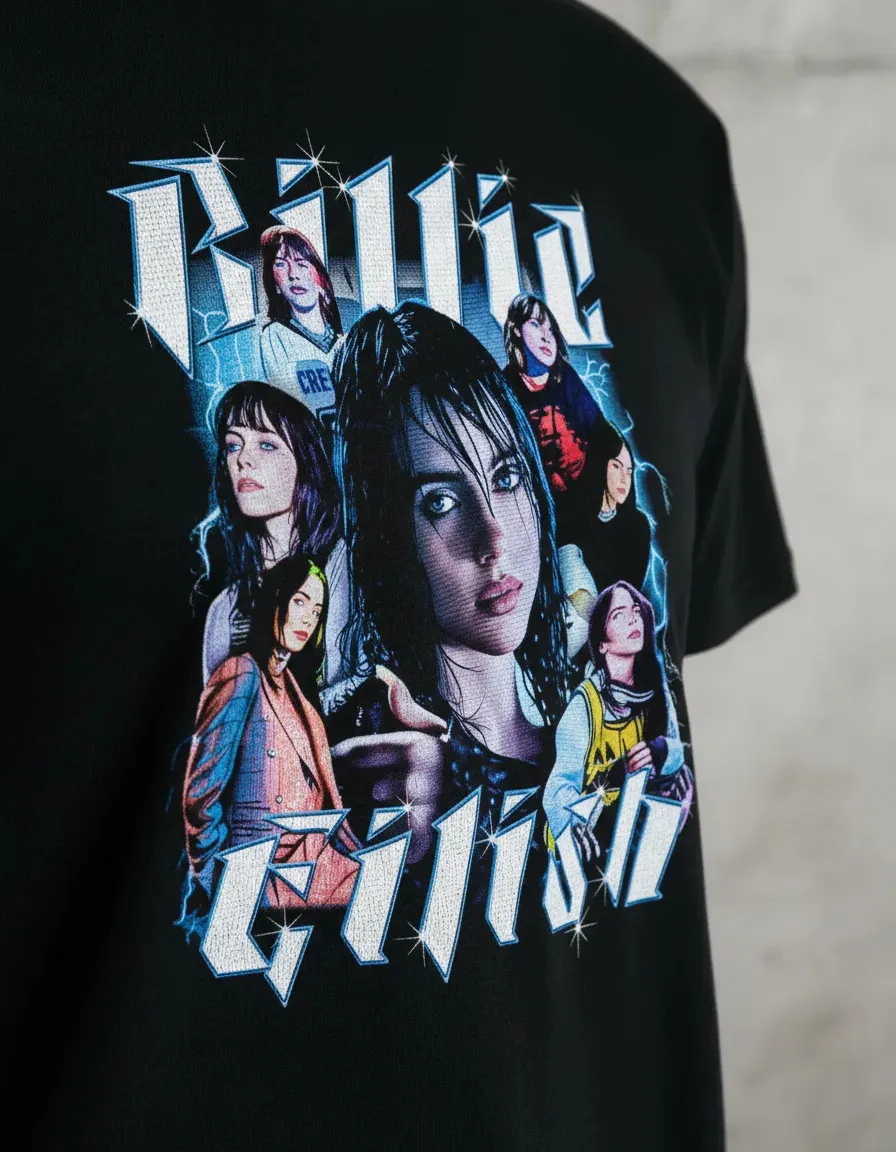 Remera: Billie Eilish 09 Memoestampados