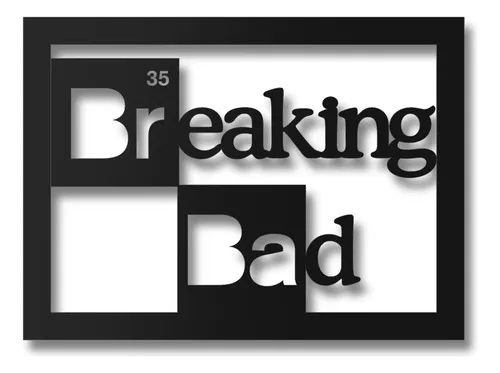 D_714182-MLU77652032488_072024-O.jpg Cuadro Breaking Bad Calado Memo Estampados