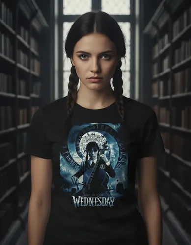 Remera: Merlina Op2 Series