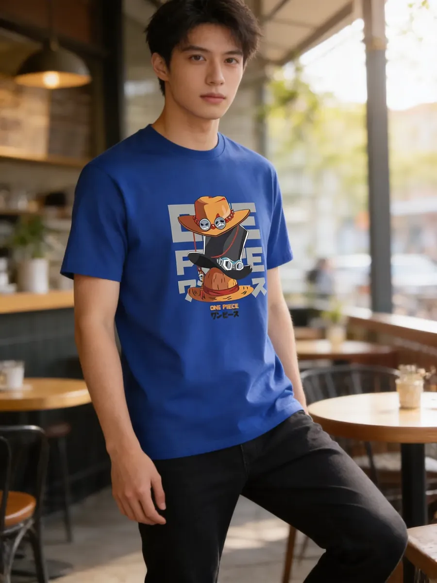 Remera: One Piece Hats Memoestampados