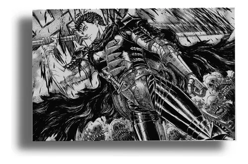 D_716297-MLU77244313299_062024-O.jpg Cuadro 313 Berserk 40x53 Mdf Memoestampados