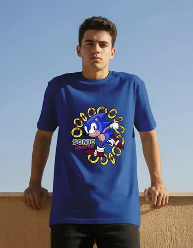 D_716820-MLU98374045487_112025-O.jpg Remera: Sonic The Hedgehog 01 Memoestampados