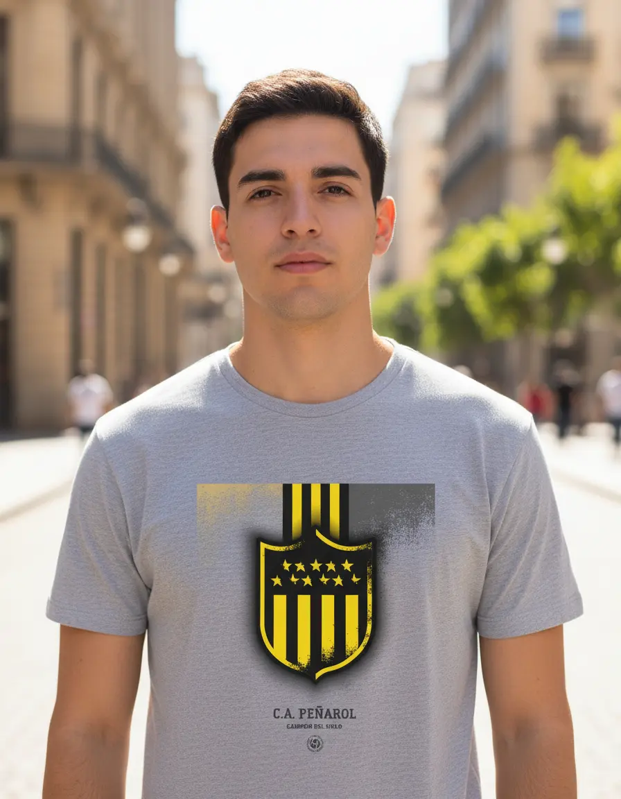 D_716890-MLU93709249180_102025-O.jpg Remera: C.a. Peñarol - Escudo