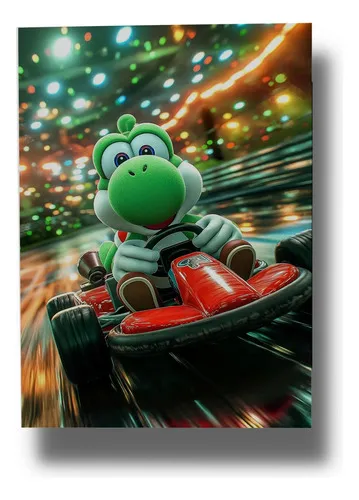 Cuadro Yoshi 895 50x70 Mdf Memoestampados