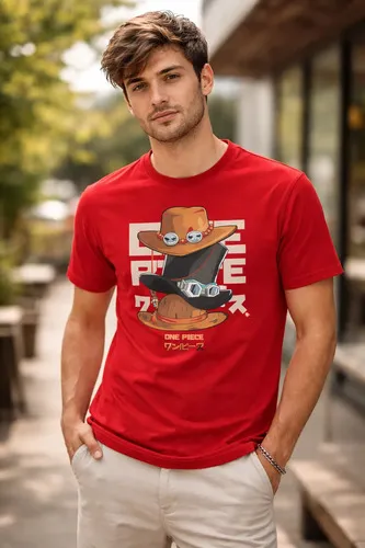 Remera: One Piece Hats Memoestampados