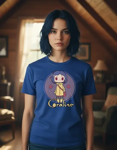 Remera: Coraline Memoestampados