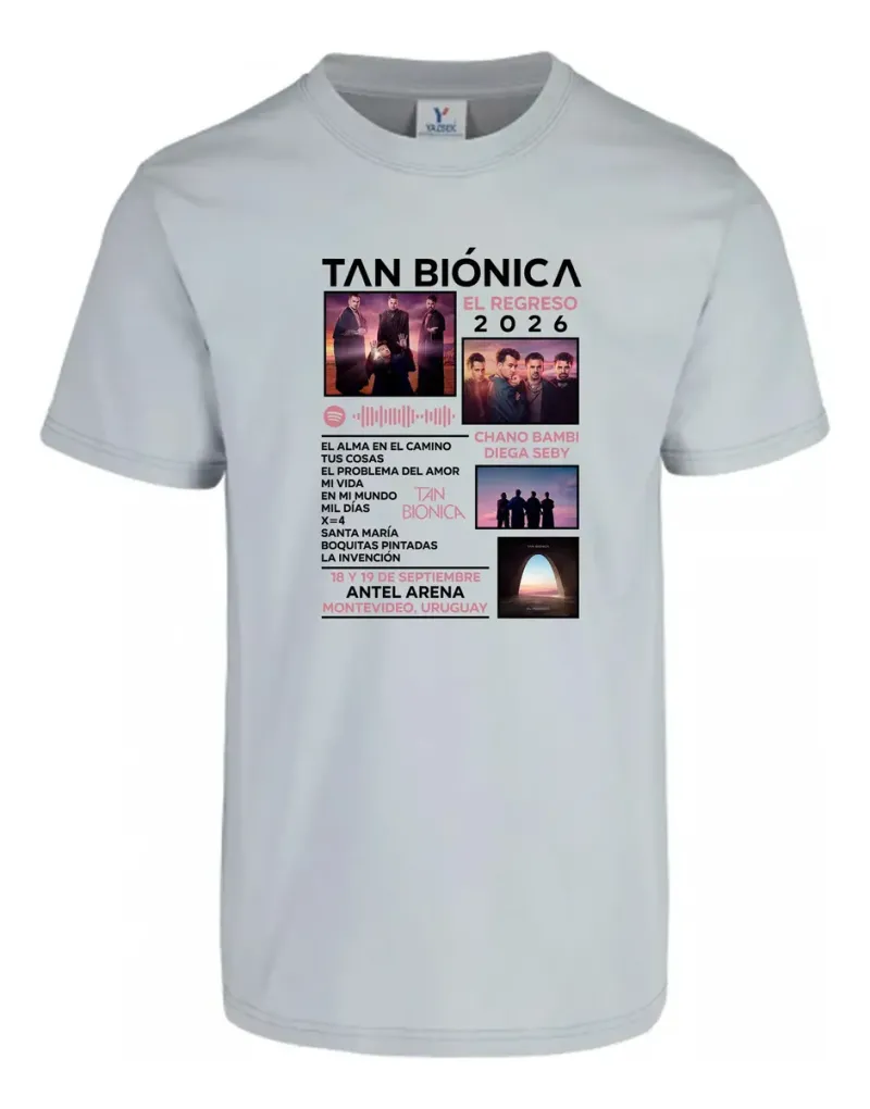 Remera: Tan Bionica 02 Memoestampados