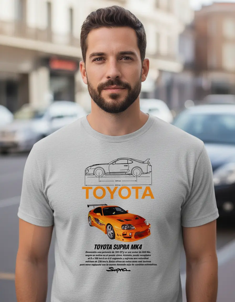 Remera: Toyota Supra Mk4 01 Memoestampados