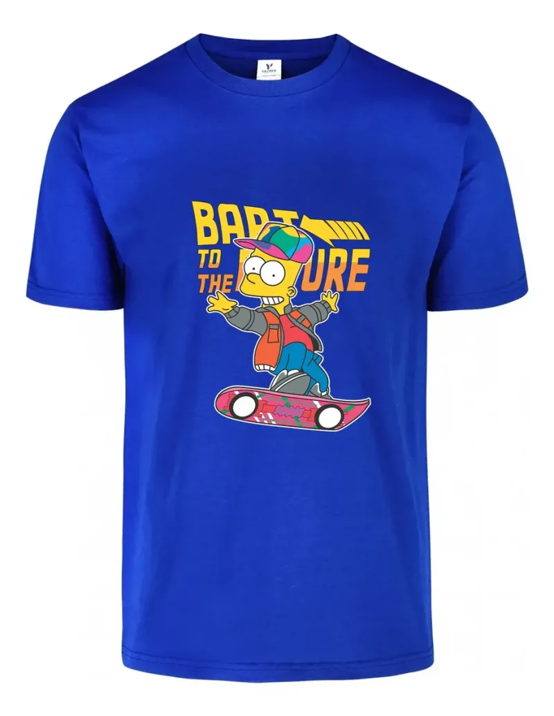 Remera: Bart To The Future 2 Memoestampados