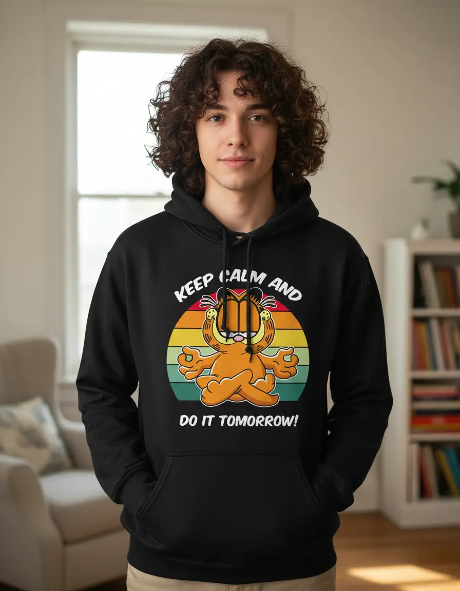 D_725304-MLU98778233265_112025-O.jpg Canguro Garfield Keep Calm And Do It Tomorrow