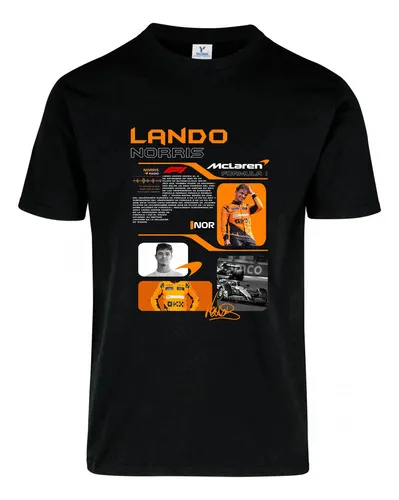 Remera: F1 Lando Norris Mclaren Memoestampados