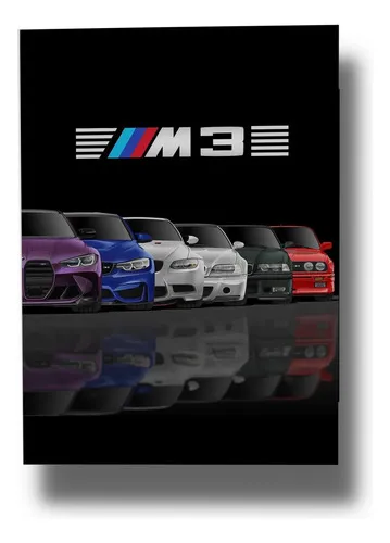 D_726611-MLU108490119844_032026-O.jpg Cuadro Bmw M3 796 40x53 Mdf Memoestampados