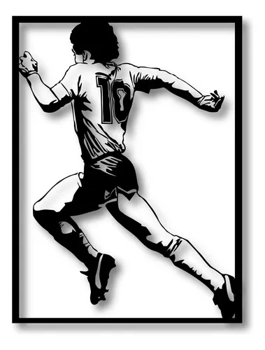 D_728204-MLU77896004697_072024-O.jpg Cuadro Diego Maradona Calado Memo Estampados