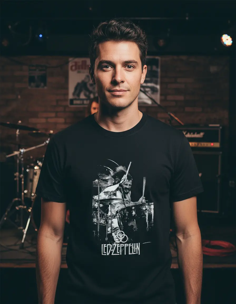 D_728845-MLU97339167645_112025-O.jpg Remera: Led Zeppelin Baterista Memoestampados