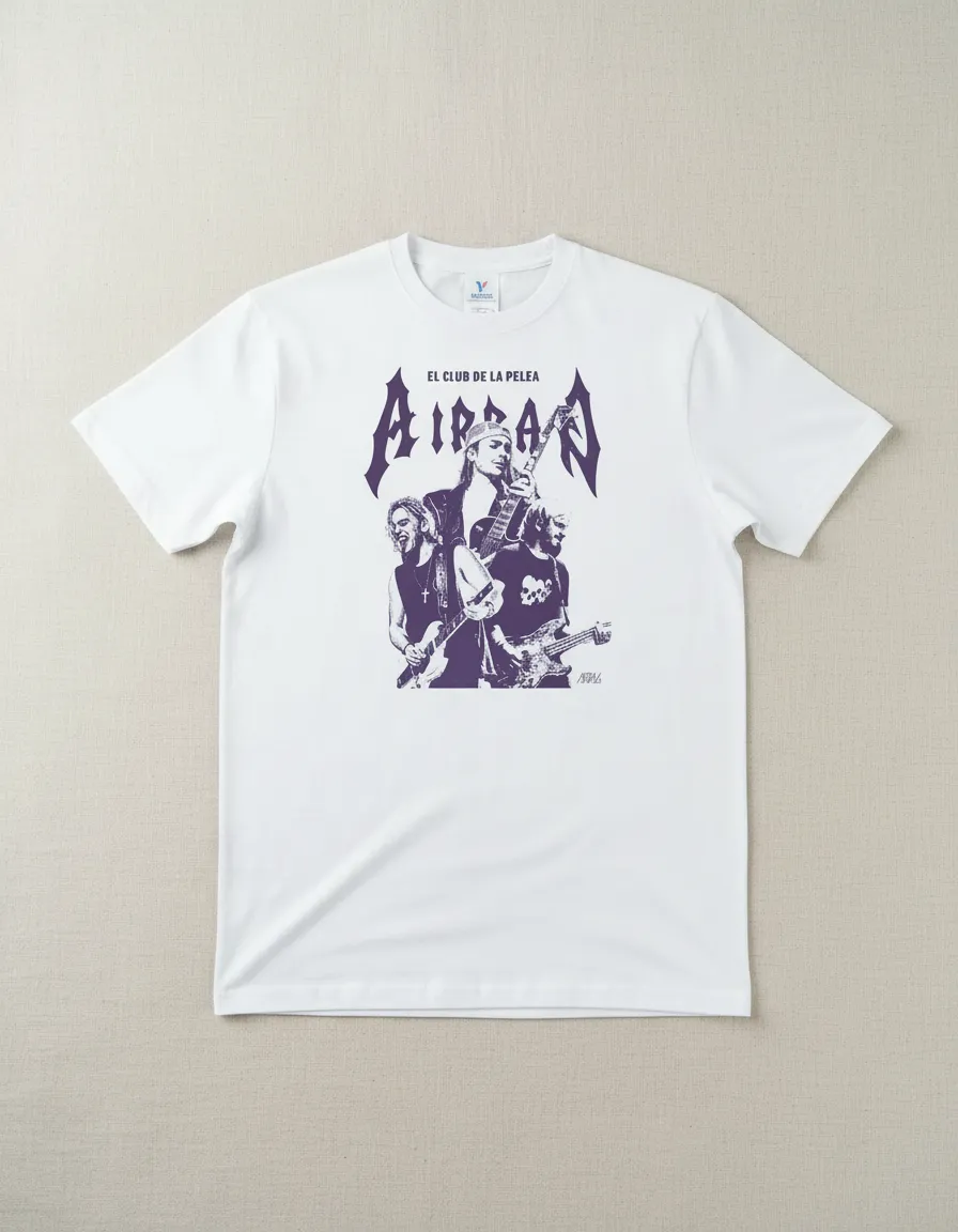 Remera Banda Airbag 06 Memoestampados