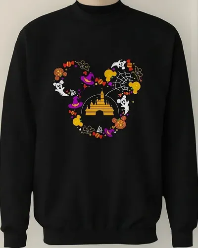 Buzo: Mickey Hallowen Memoestampados