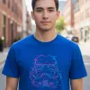 Remera: Trooper Glitch Memoestampados