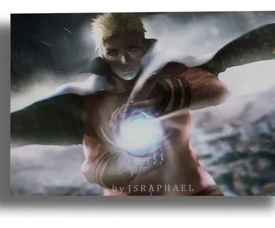 Cuadro Naruto 419 30x40 Mdf Memoestampados