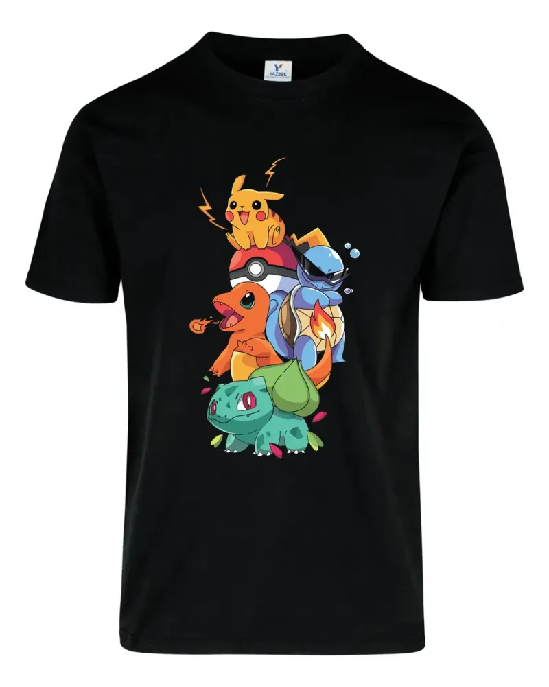 Remera: Pokemon Team Memoestampados